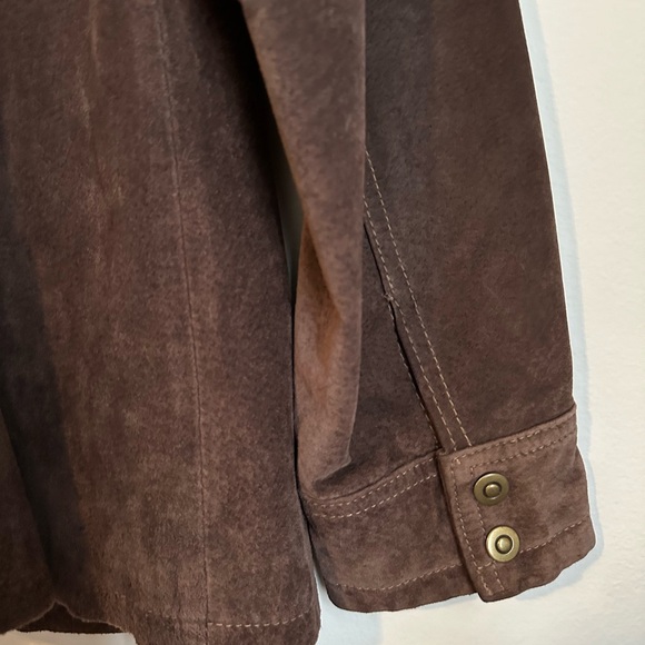 Brown Suede Jacket - Picture 4 of 6